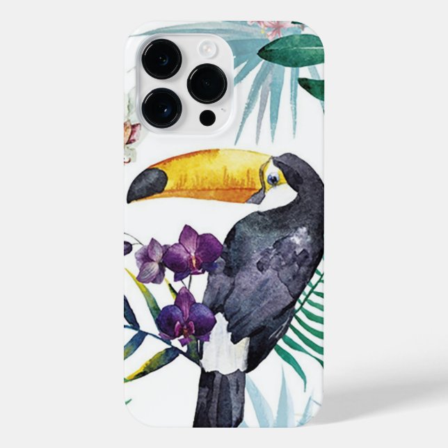 iPhone Case - Tropical Birds iPhone 14 Pro Max Hülle (Rückseite)
