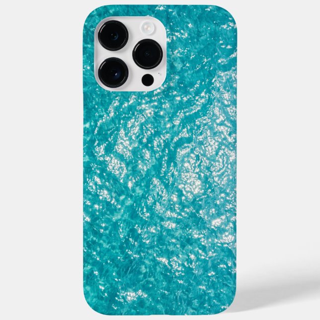 iPhone Case Turquoise Ocean Water (Rückseite)