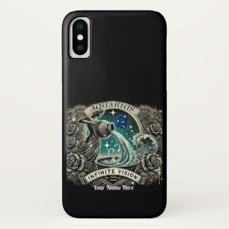 iPhone Case "Unendliche Vision" von Aquarius