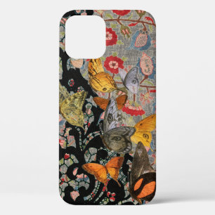 iPHONE CASES William Morris BLACK LACE BUTTERFLIES