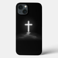 iPhone Christlich Cross in the Mist