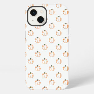 Etui iPhone 13 Coque citrouille blanc