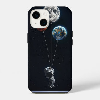 Pour iPhone 14 coque de téléphone espace