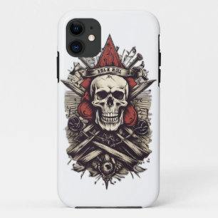 iPhone / coque ipad : Design crâne et os