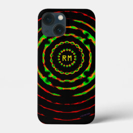 iPhone / coque ipad monogrammé soleil trou noir