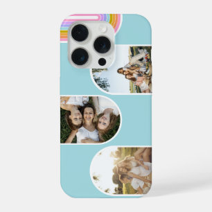 Coque personnalisée moderne et mignonne sarcelle p