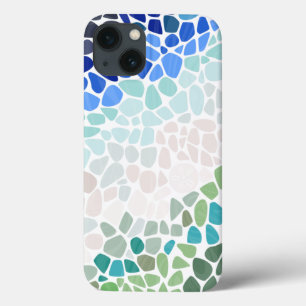iPhone couleur verre de mer / coque ipad