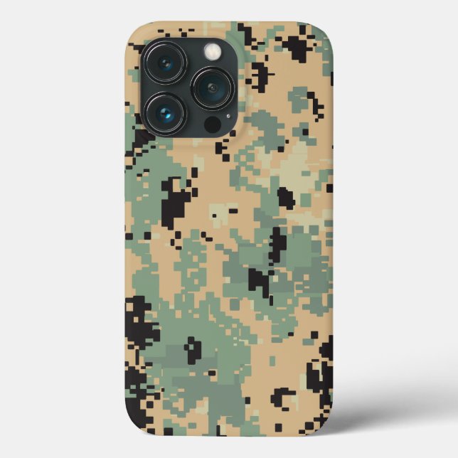 iPhone Digital-Tarnmuster Case-Mate iPhone Hülle (Rückseite)