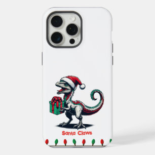 dinosaure mignon à Santa hat Otterbox Coque