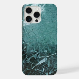 Iphone en verre cassé 15 pro max coque