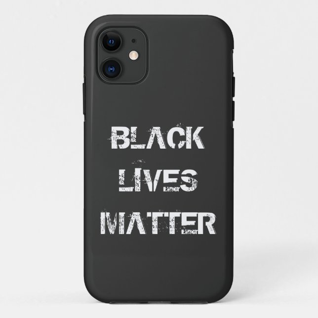 iPhone et coque ipad - BLACK LIVES (Dos)