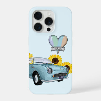 Étui de téléphone Figaro Aqua pâle - coque de télé