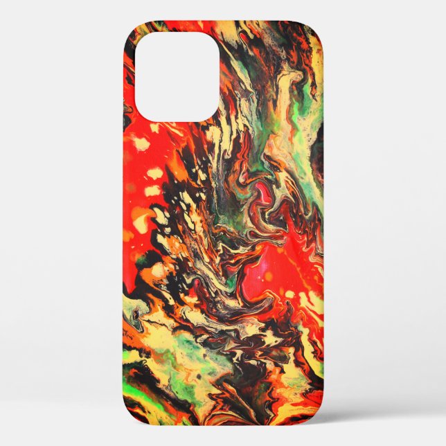 iPhone-Fall für flüssige Wärme Case-Mate iPhone Hülle (Rückseite)