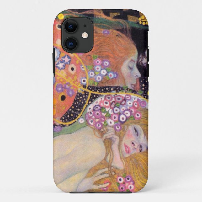 IPHONE-FALL: GUSTAV KLIMT : WASSERSERVERSORGUNG II Case-Mate iPhone HÜLLE (Rückseite)