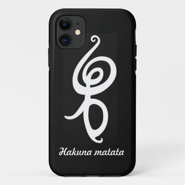 iphone Fall - Hakuna matata Case-Mate iPhone Hülle (Rückseite)