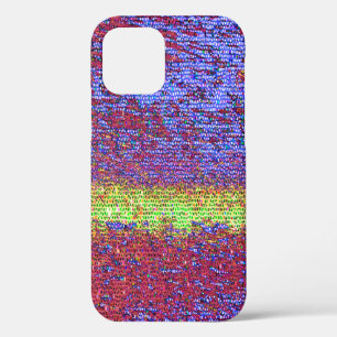 iPhone-Fall mit lila und gelber Mosaik-Case-Mate Case-Mate iPhone Hülle
