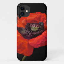 iPhone Fall "Mohnblume "