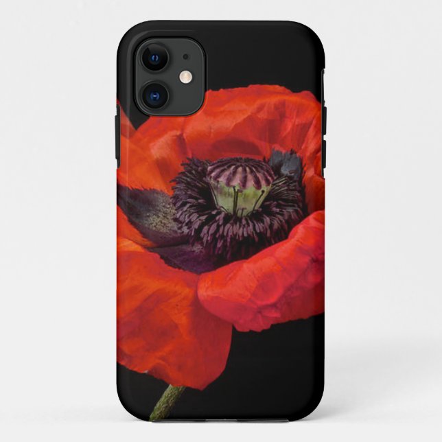 iPhone Fall "Mohnblume " Case-Mate iPhone Hülle (Rückseite)