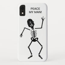 IPhone Fall, Skeleton Haltenfriedenssymbol