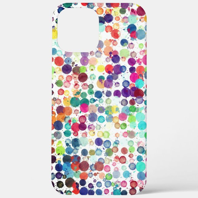 iPhone-Fall von Polka Dot Pixly Case-Mate iPhone Hülle (Rückseite)