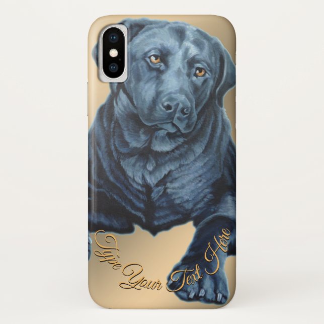 iPhone-Fälle für das Black Labrador iPhone - benut Case-Mate iPhone Hülle (Rückseite)