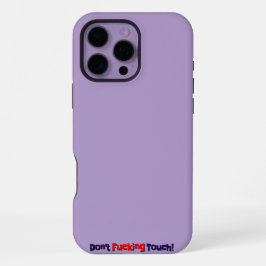 iPhone-Fälle Keine Touch iPhone 16 Pro Max Hülle
