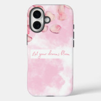 iPhone-Fälle "Lass dein Träume blühen"