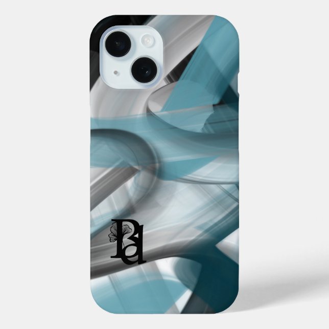 iPhone Fälle Trend Abstrakt Blue Ocean Case-Mate iPhone Hülle (Rückseite)