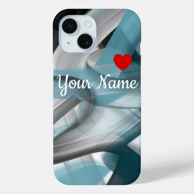 iPhone Fälle Trend Abstrakt Blue Ocean Case-Mate iPhone Hülle (Rückseite)