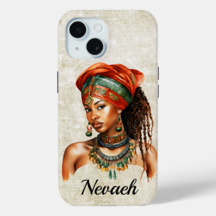 Iphone femme africaine / coque ipad