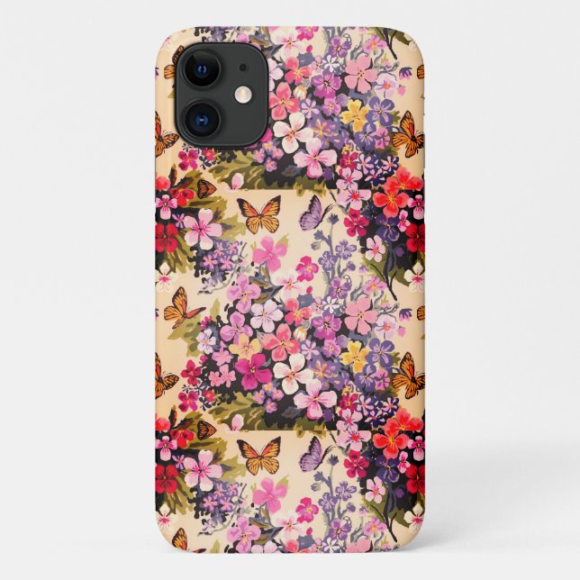 iPhone floral / coque ipad (Dos)