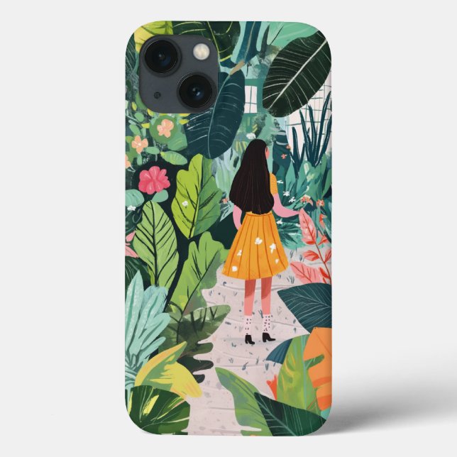 IPhone-Gehäuse, botanisches Design Case-Mate iPhone Hülle (Rückseite)