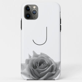 iPhone-Gehäuse in Schwarzweiß-Blume Case-Mate iPhone Hülle