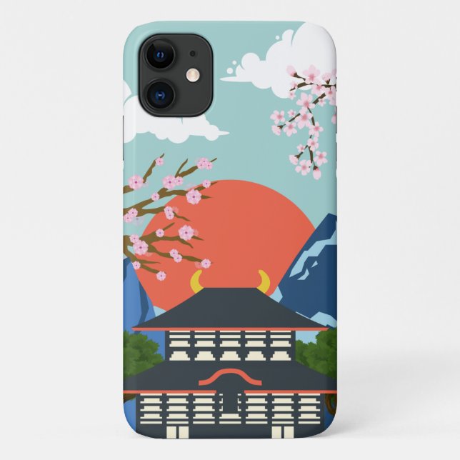 iPhone-Gehäuse mit japanischer Visuals-Design Case-Mate iPhone Hülle (Rückseite)