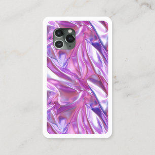 iPhone Handy Instagram Blogger Holograph Visitenkarte