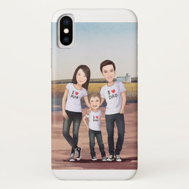 iPhone Hülle (Rückseite)