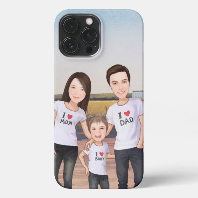 iPhone Hülle (Rückseite)