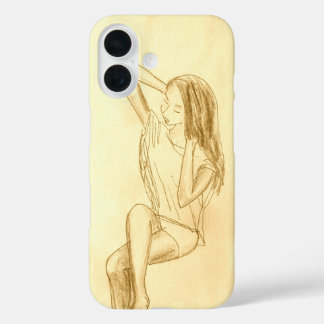 iPhone-Hülle. BRONZE GIRL von Tokioter Künstlerin iPhone 16 Hülle