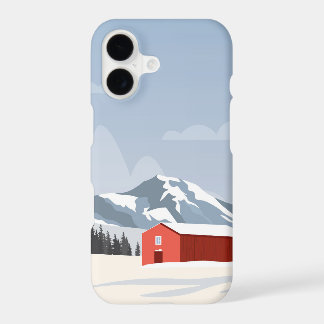 iPhone-Hülle Design: Schweden, Winterlandschaft.