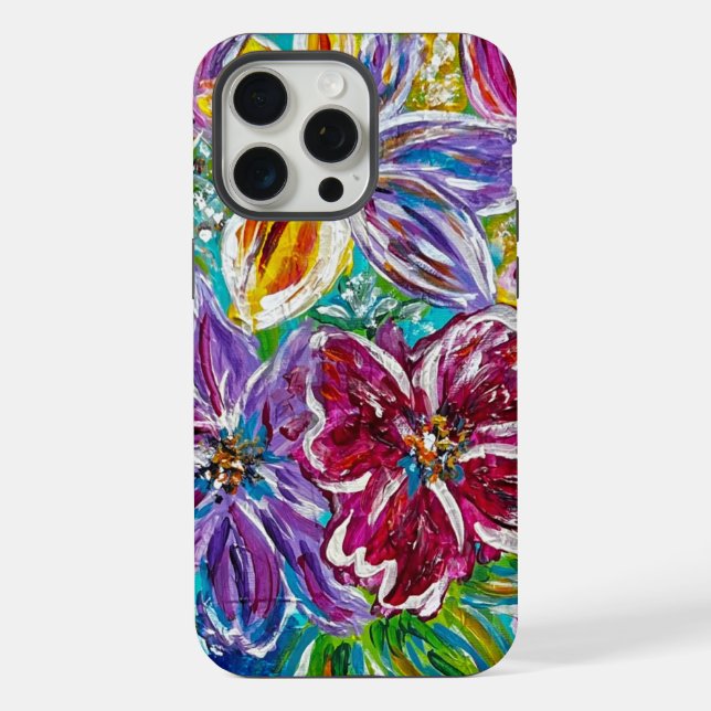 iPhone-Hülle Floral iPhone 15 Pro Max Hülle (Rückseite)