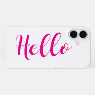 iPhone-Hülle - Hallo iPhone 16 Plus Hülle