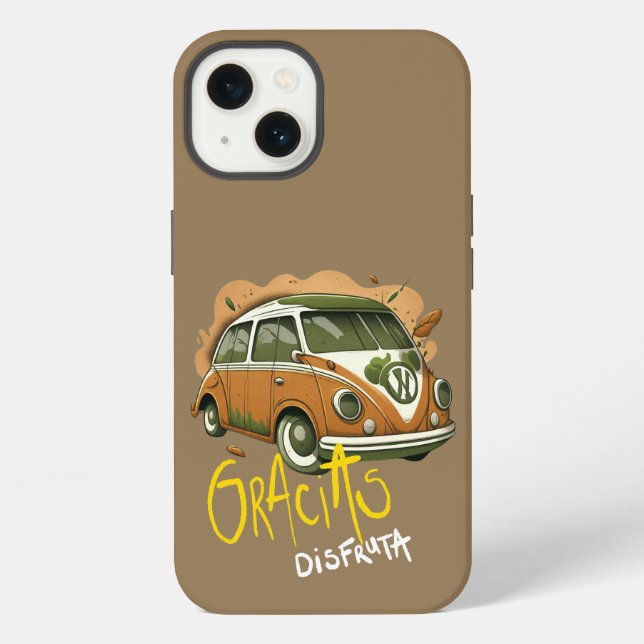 iPhone-Hülle Klassisches Auto iPhone Hülle (Rückseite)