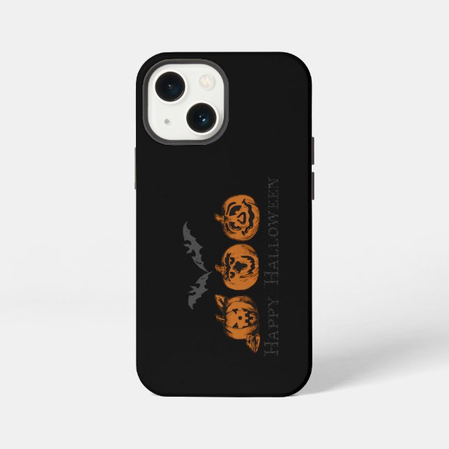iPhone-Hülle Kürbis/Halloween iPhone 13 Mini Hülle (Rückseite)