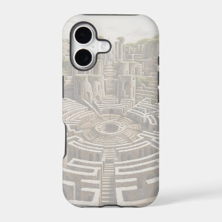 iPhone-Hülle – LABYRINTH (Alabaster)