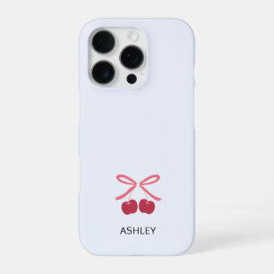 iPhone-Hülle Süßer Kirsch-Schleifen-Cover iPhone 16 Pro Hülle