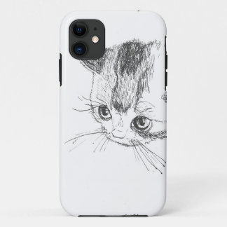 iPhone/iPad Fall-Katzen-Zeichnen Case-Mate iPhone Hülle