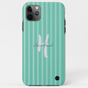 iPhone / iPad Gehäuse Aqua Green Stripe Case-Mate iPhone Hülle