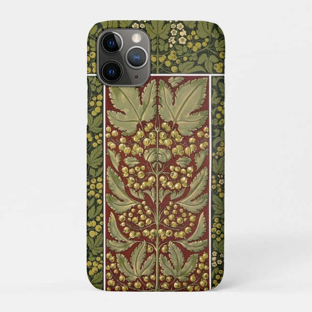 iPhone/iPad-Gehäuse aus antikem Leaf-Muster Case-Mate iPhone Hülle (Rückseite)