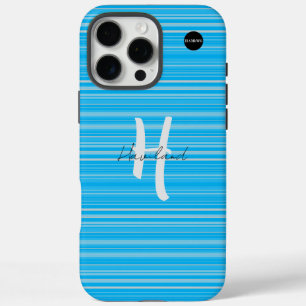 iPhone / iPad Gehäuse Blue HAMbyWG 16 Pro Max Hülle