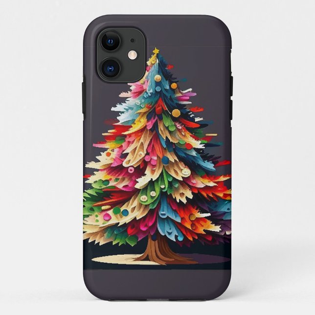 iPhone/iPad-Gehäuse Case-Mate iPhone Hülle (Unique Christmas Tree Design Christmas Tree!)